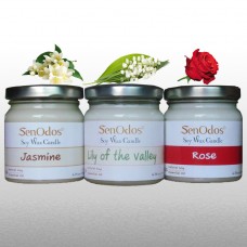 Romantic Floral Set - Soy Candles 190g